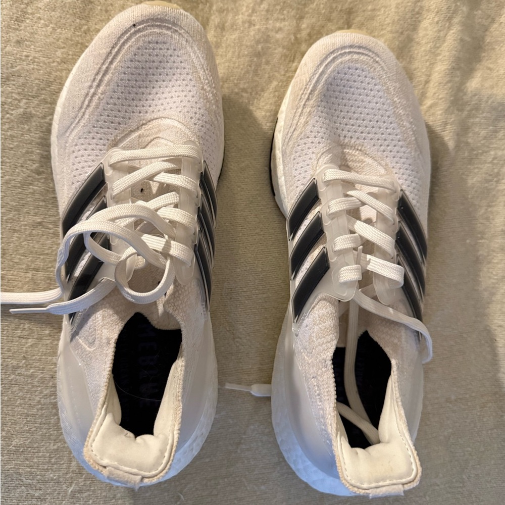Adidas White and Black Sneakers